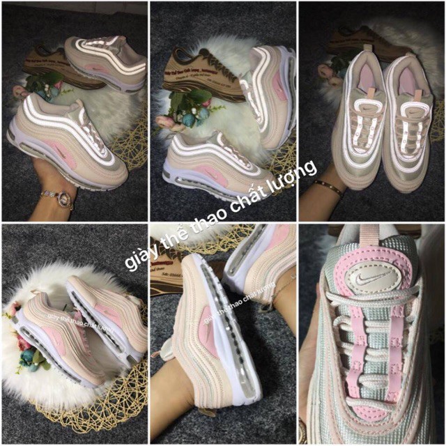 [FULL BOX] Giày air max 97 hồng da rắn [GIÀY THỂ THAO CHẤT LƯỢNG] | BigBuy360 - bigbuy360.vn