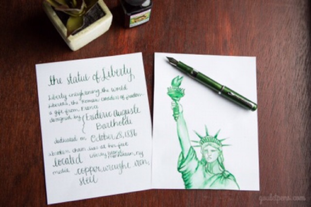 Mực bút máy Noodler's 90ml - Green Standard - Dreamart.vn