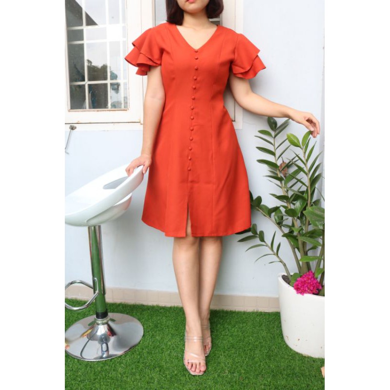Đầm dự tiệc Bigsize - Đầm xoè cánh tiên (60-90kg)