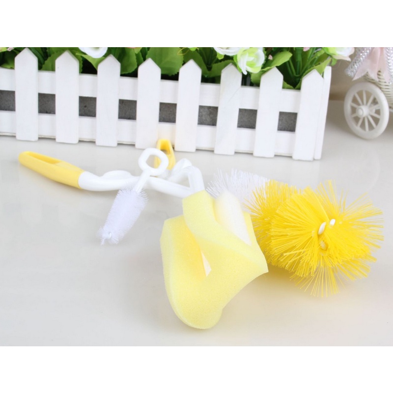Set Cọ Bình Sữa Trẻ Em 4 Chi Tiết
