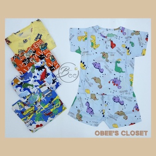 Đồ tole bé trai Obee's Closet Bộ lanh bé trai loại 1 thấm hút tốt, size từ 9 - 21kg