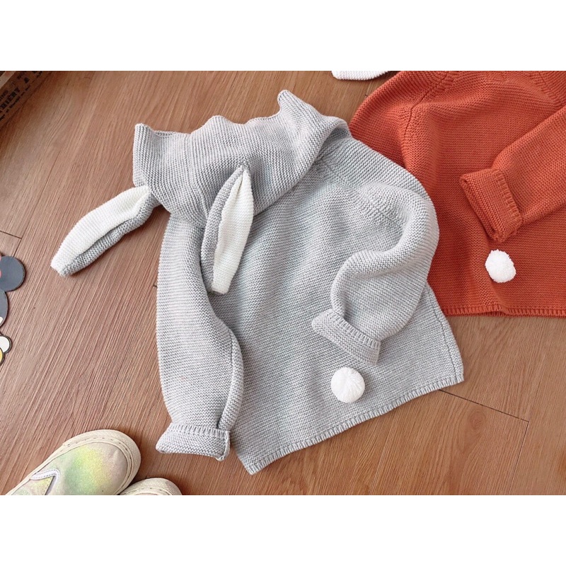 Áo len tai thỏ GAP cho bé trai/ bé gái