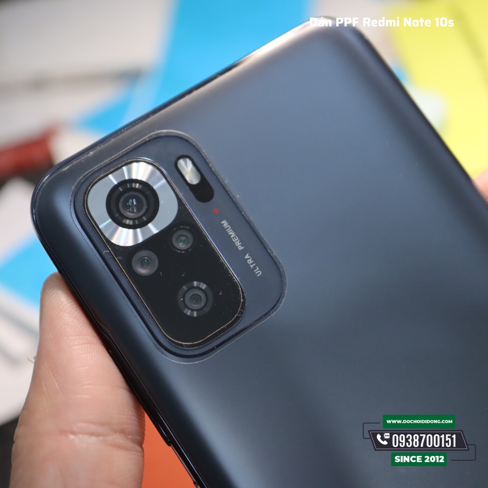 Miếng dán PPF Hydorgen Xiaomi Redmi Note 10S trong, nhám, đổi màu cao cấp