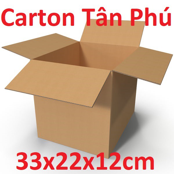 Bộ 30 hộp 33x22x12 - Hộp Carton 3 lớp