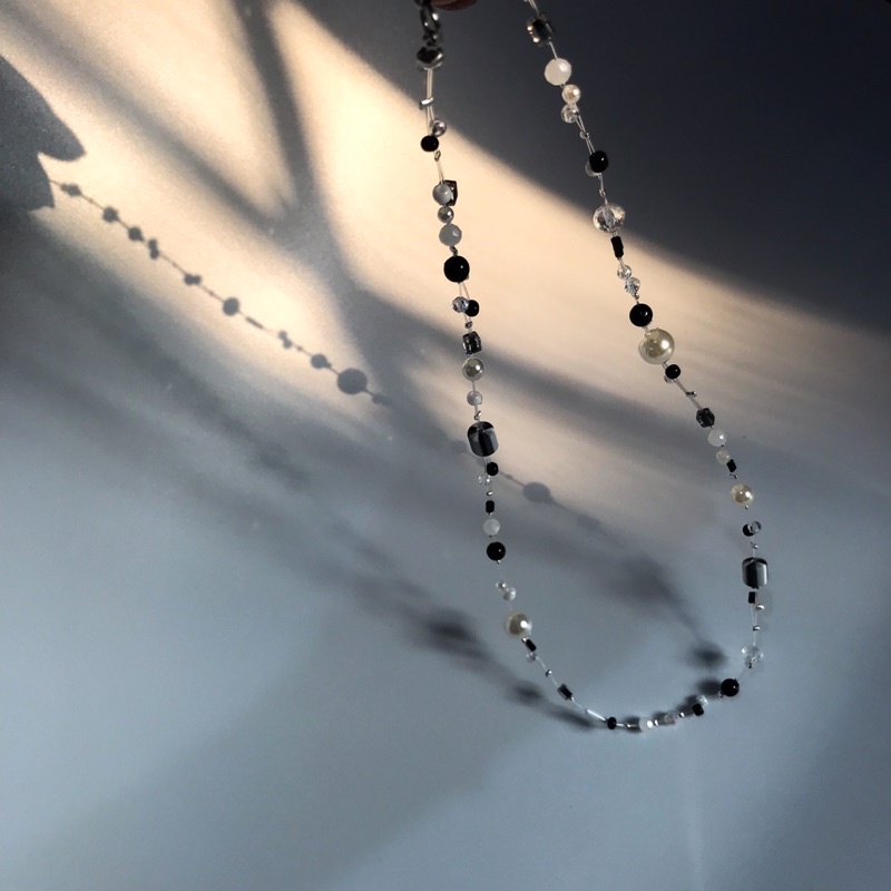 Dây Chuyền Pha Lê Black White The Original