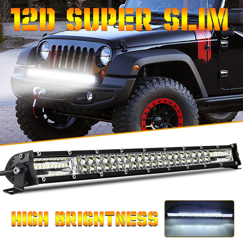 UNI-SHINE Thanh đèn LED 60W /120W/180W 7inch 14inch 20inch cho tàu thuyền xe hơi chất lượng cao