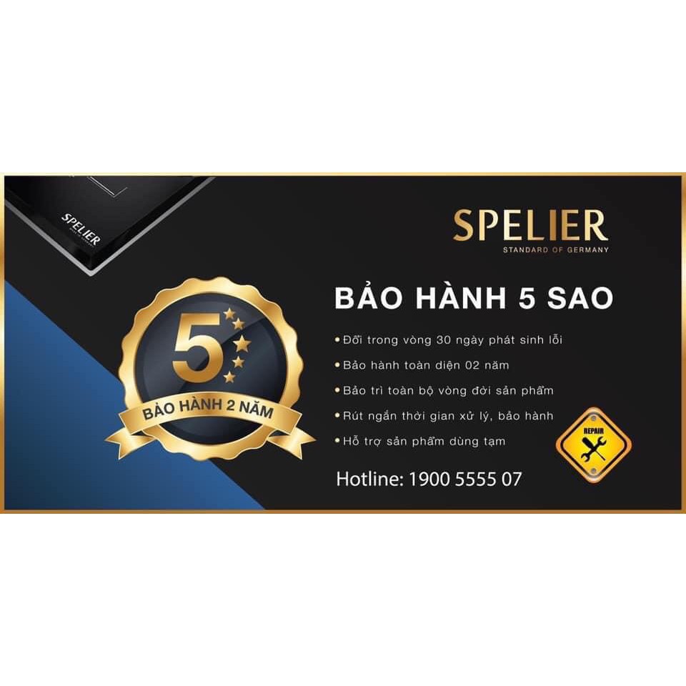 Bếp từ đôi cao cấp hàng nhập khẩu Spelier SPM-980I