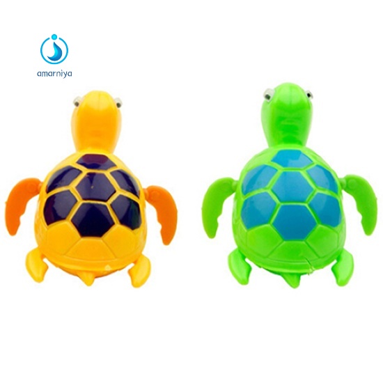 Đồ chơi lên dây cót hình rùa bơi dưới nước dễ thương cho bé