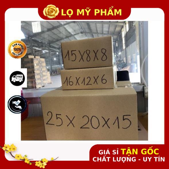 [GIÁ TỐT NHẤT] [25x20x15] Thùng Hộp Carton Đóng Gói Hàng , phụ kiện du lịch