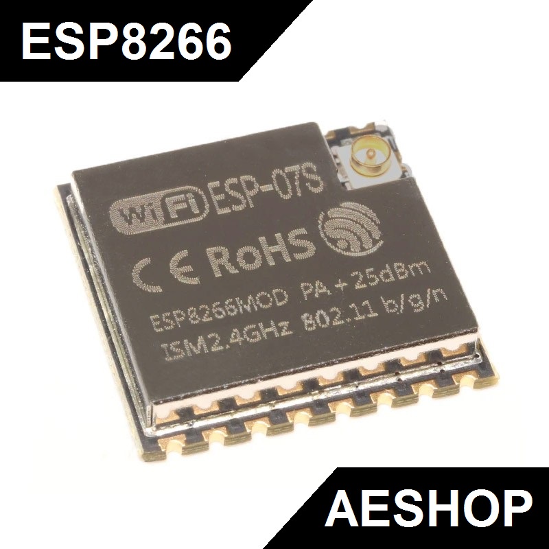 Mạch Thu Phát WiFi ESP8266 ESP-07S