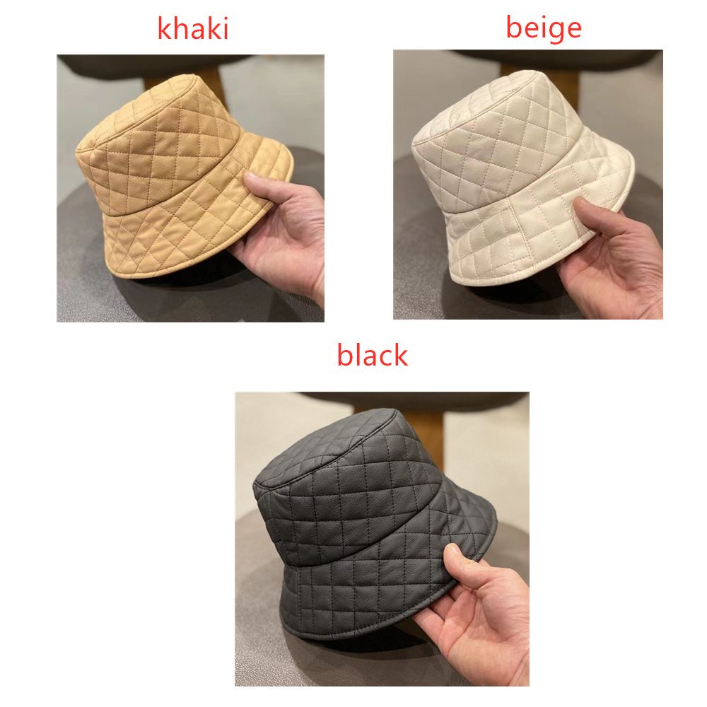 Nón Rộng Vành Bằng Da PU Chống Nắng Thời Trang Dành Cho Nữ