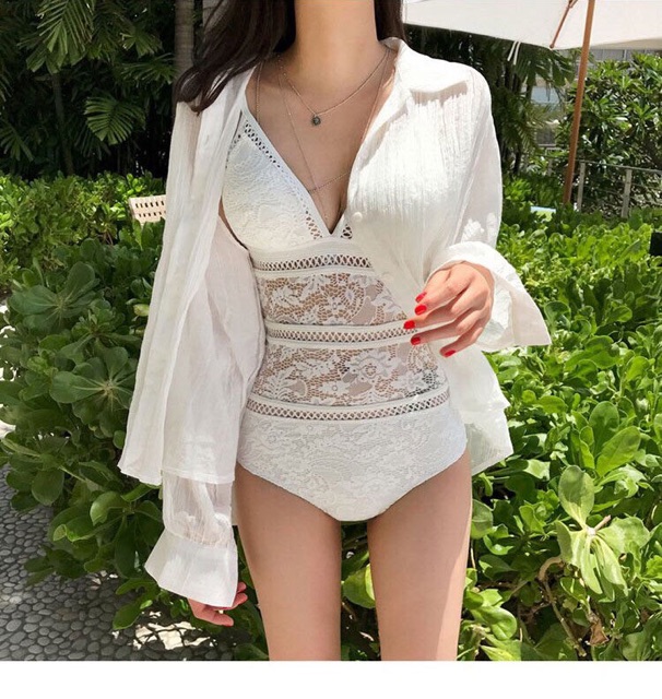 Bikini Liền Thân Pha Ren Hàng Quảng Châu (Xem ngay video+ ảnh thật) | BigBuy360 - bigbuy360.vn