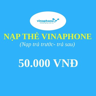 Nạp thẻ Vinaphone 50