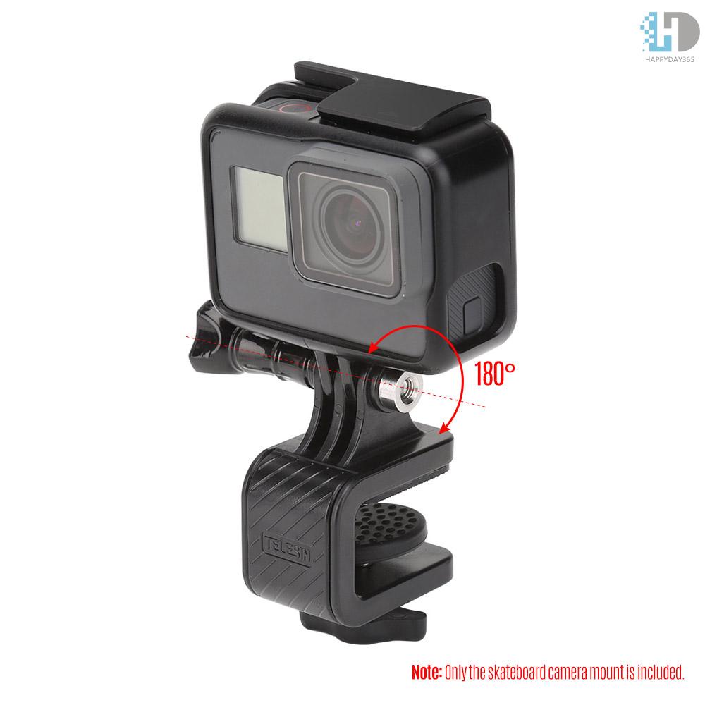 Telesin Giá Đỡ Ván Trượt Xoay 180 Độ Cho Gopro Hero 7 / 6 / 5 / 4 / 3 + Xiaomi Yi 4k Sjcam Sj4000