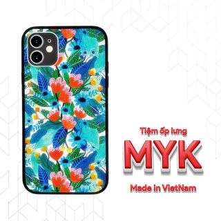 Ốp Lưng Hoa đỏ lá xanh màu sắc tươi vui cho Iphone 5 6 7 8 Plus 11 12 Pro Max X Xr NTN20210083