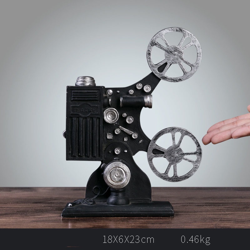 Mô hình máy chiếu phim phong cách vintage