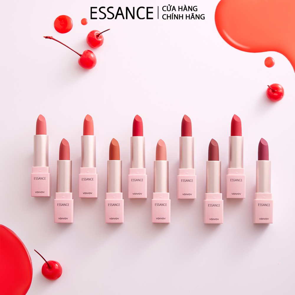 [Mã COSLG5 giảm 10%]Son lì lâu trôi Essance Lip Rouge Velvet 3.5g