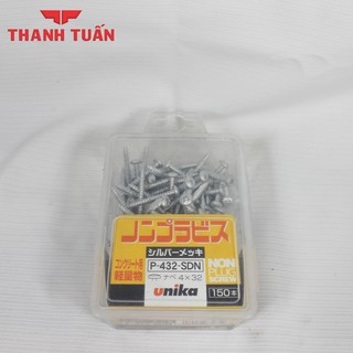 ỐC VÍT BẮT TƯỜNG UNIKA MÃ P (không dùng tắc kê nhựa)