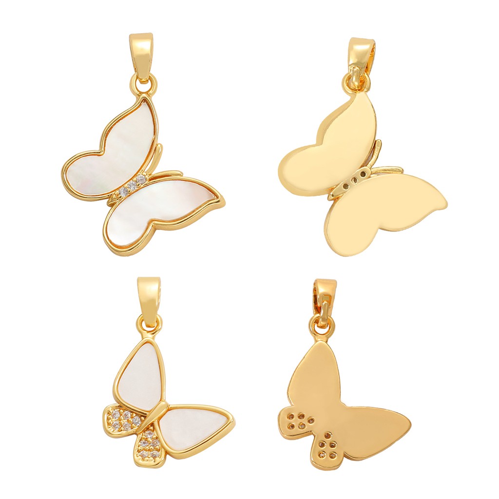 Mặt dây Beadia bằng đồng mạ vàng 18k thiết kế thời trang