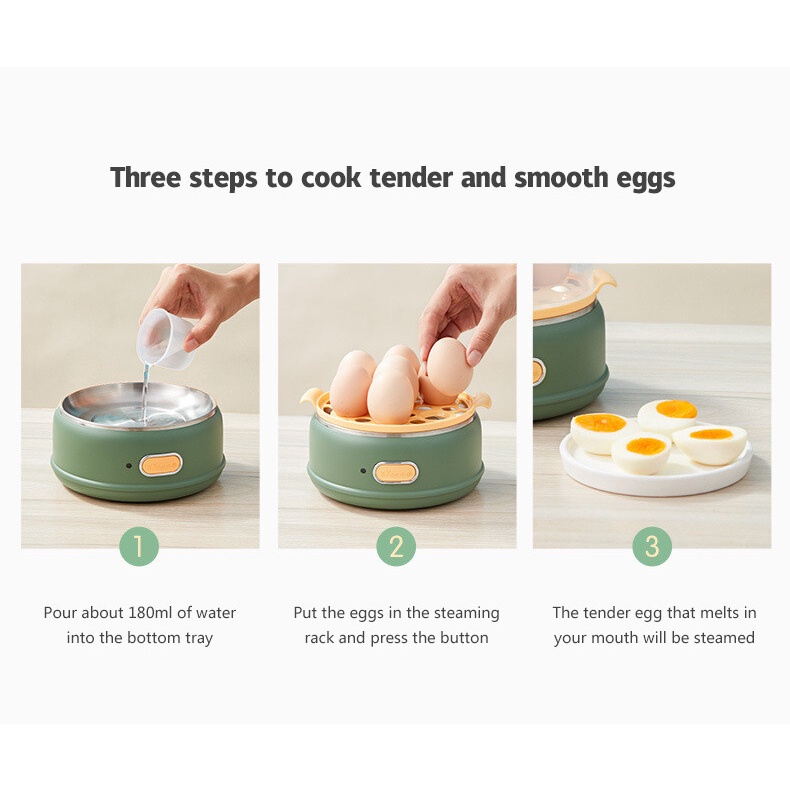 Kaimeidi Máy Hấp Trứng / Sữa / Đồ Dùng Gia Đình Tiện Lợi