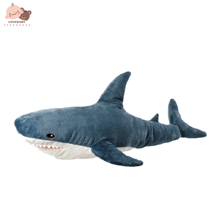 Shark Plush Toys Soft Stuffed Animal Little Shark Pillow PP Cotton Filled
