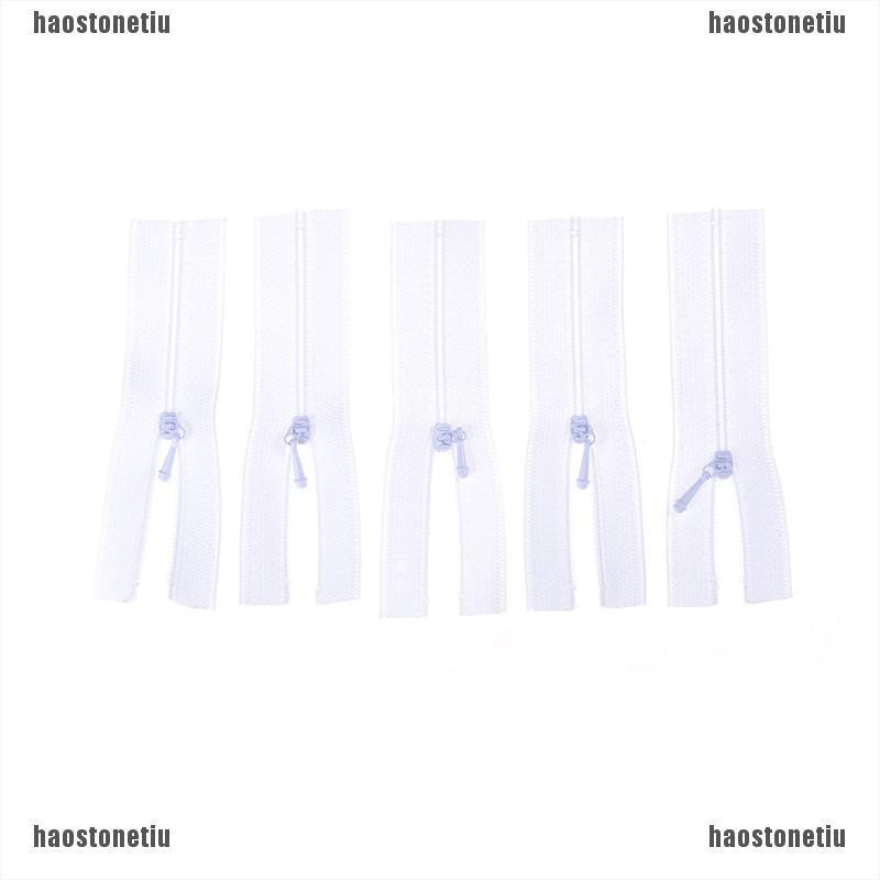 Set 5 Dây Khóa Kéo Mini Dùng May Quần Áo Búp Bê DIY