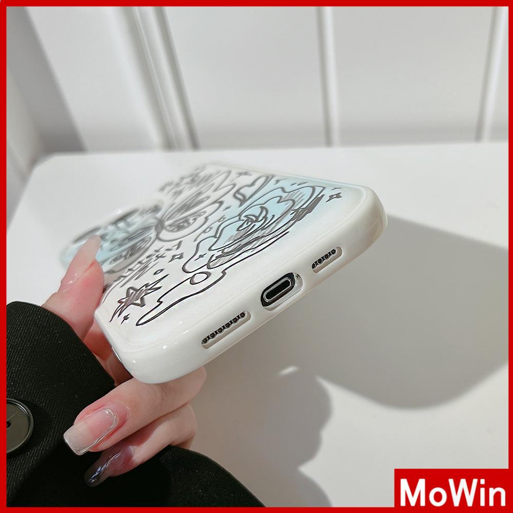 Ốp điện thoại TPU silicon túi khí in bướm thích hợp cho iPhone 11 Pro Max 13 Pro Max 12 Pro Max 7Plus xr XS Max