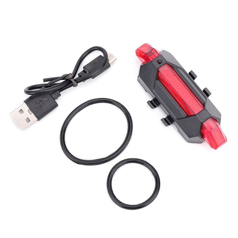 Đèn Led Hậu Xe Đạp - 4 Chế Độ Sáng, 12h sáng nháy