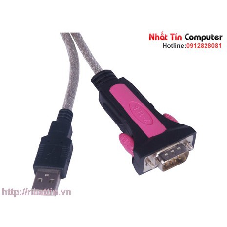 Dây cáp USB to RS232 (USB to com) dài 1.8m Z-TEK ZE533A Chính hãng