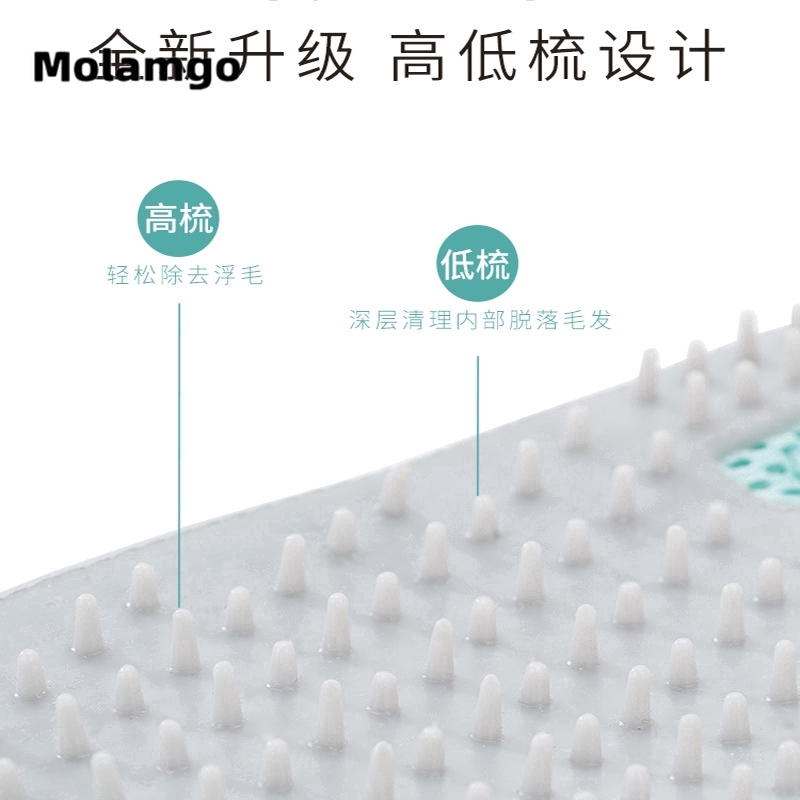 MOLAMGO  Găng Tay Silicon Chải Lông Mát Xa Cho Thú Cưng