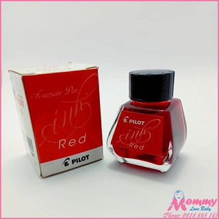 Mực viết Pilot 30ml, màu đỏ, mực cao cấp