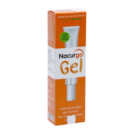 Nacurgo Gel 20g - Cho làn da sáng mịn đều màu [Nacugo]