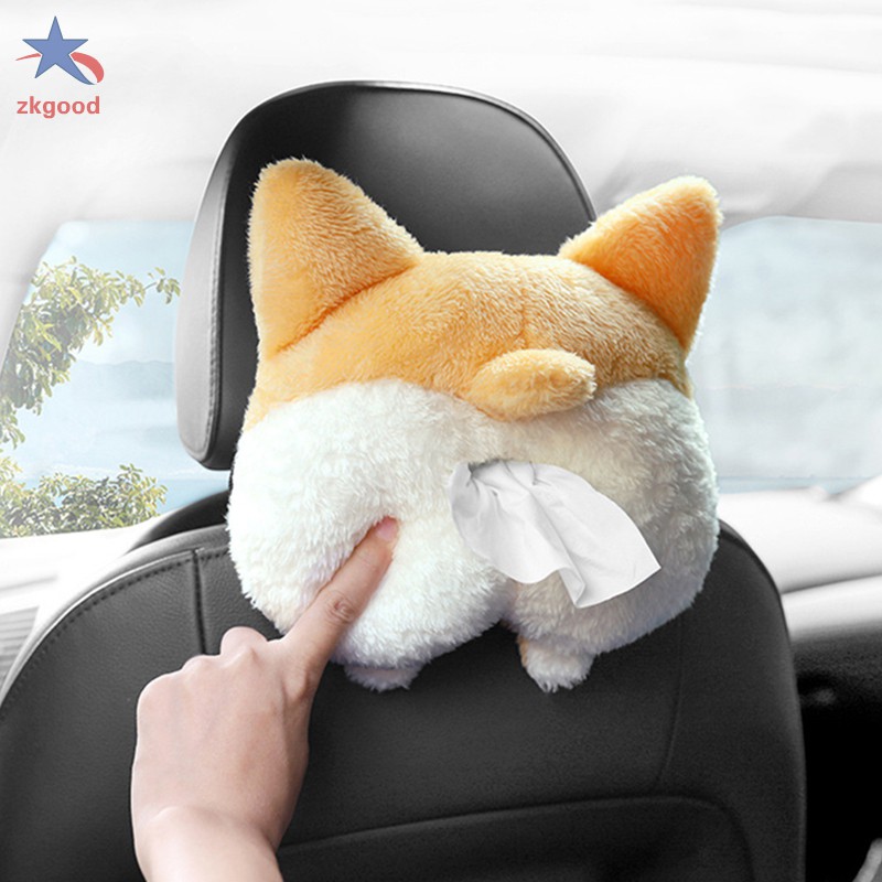 Hộp Đựng Khăn Giấy Hình Mông Chú Chó Corgi/Chú Mèo Đáng Yêu | BigBuy360 - bigbuy360.vn