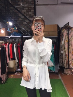 Áo dáng dài simply vera wang