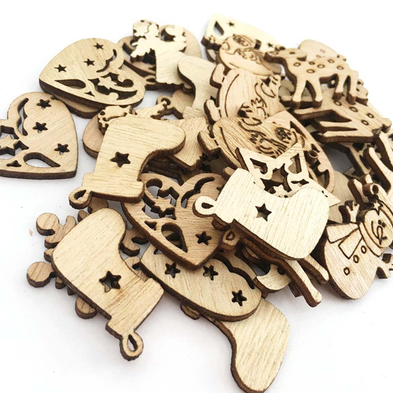 Christmas wooden decorations Christmas Decorations