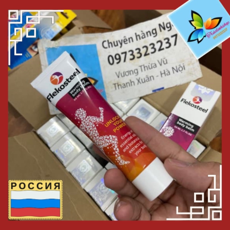 Kem bôi flekostell giảm đau xoa bóp 50ml