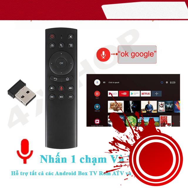 [ Hàng Hot ] Điều khiển Chuột bay tìm kiếm giọng nói Air Mouse Remote Voice G20 / G20S - Tương thích Mibox 4K, Mibox S,