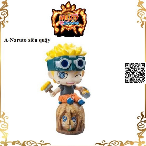 Mô hình Naruto nhiều biến hóa cưởi cửu vỹ và vua cóc Chibi 1106