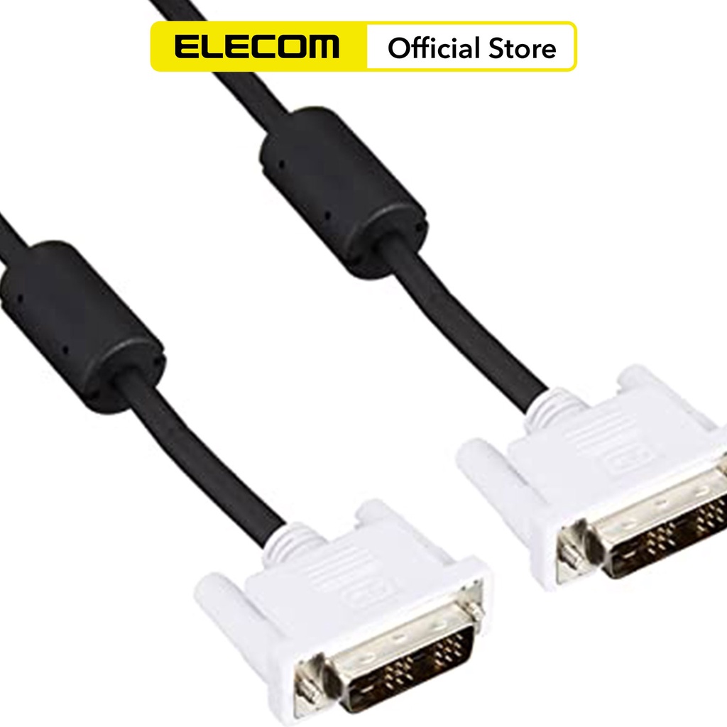 Cáp HDMI Elecom kết nối màn hình LCD và PC (DVI-I to D-Sub) 1.0m (CAC-DVSL10BK) - Hàng chính hãng