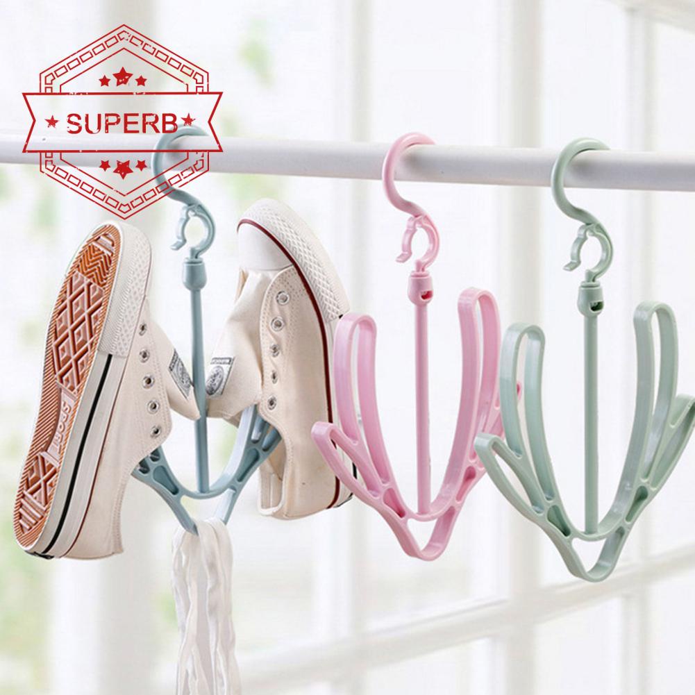 Móc treo phơi giày chống gió tiện dụng sáng tạo P1T4