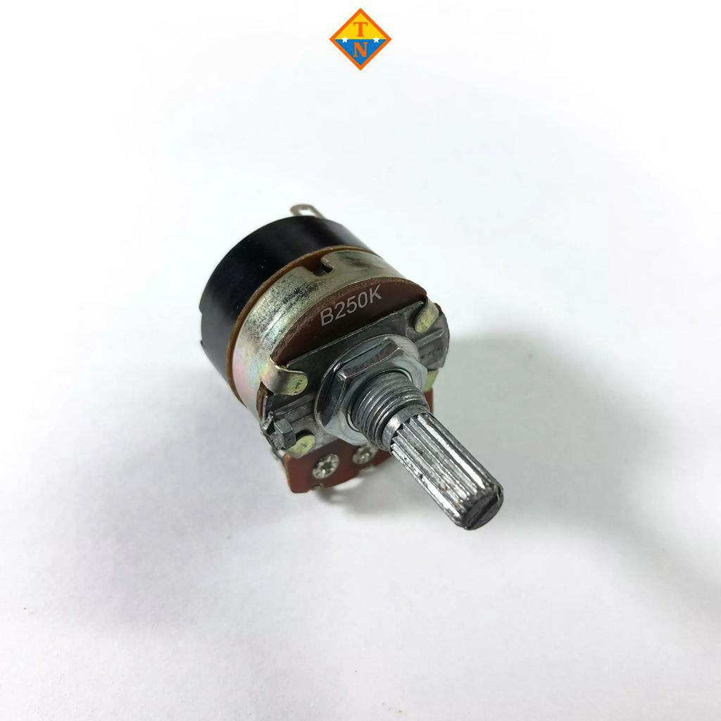 Chiết áp công tắc WH138 - 20mm B10K, B50K, B100K, B250K, B500K