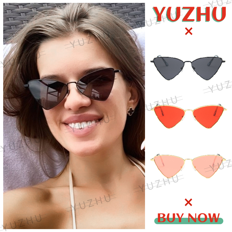COD Retro Cat Eye Sunglasses Triangle sunglasses Women