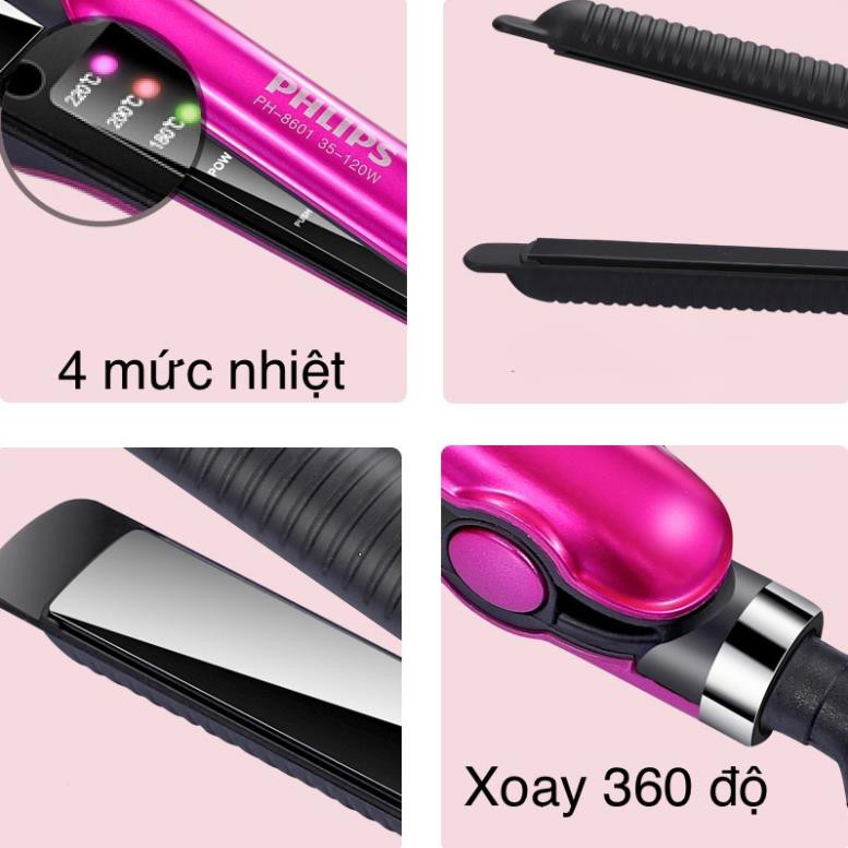 Máy Uốn Duỗi Tóc 2in1 Phlips Điều Chỉnh Nhiệt Chuẩn Salon Siêu Bền