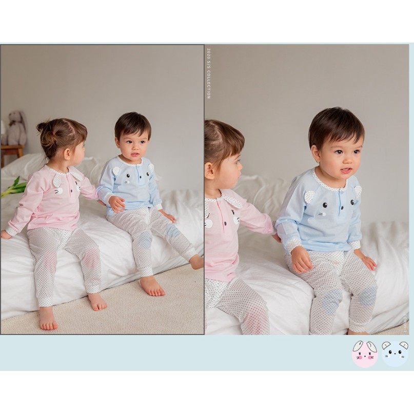 Bộ dài cotton giấy Cordi - I dành cho bé trai và bé gái
