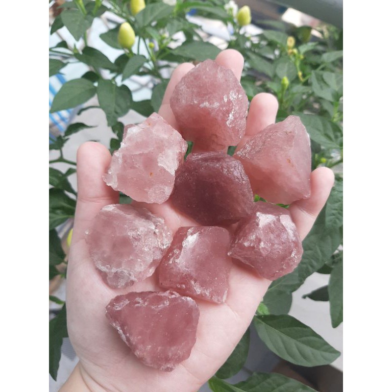 THẠCH ANH DÂU THÔ - STRAWBERRY QUARTZ