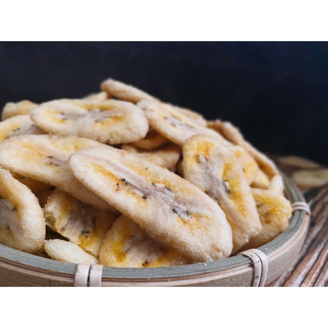 Chuối sấy giòn nguyên cánh Đà Lạt - 500g