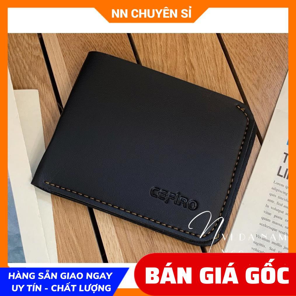 VÍ DA NAM CỰC SANG V60 ⚡100% ẢNH THẬT⚡ VÍ NAM DÁNG NGẮN - VÍ NAM GIÁ RẺ