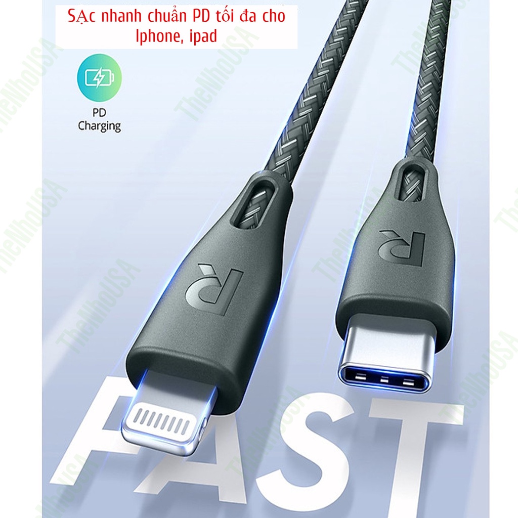 Cáp dù sạc nhanh RAVPower C-- RP-CB1003/1004/1005