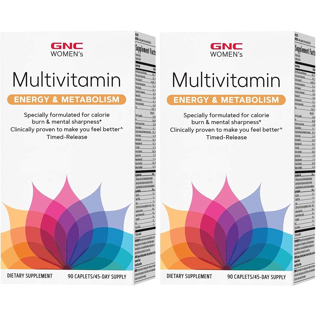 Siêu Sale Chính hãng GNC Womens Energy and Metabolism Viên uống bổ