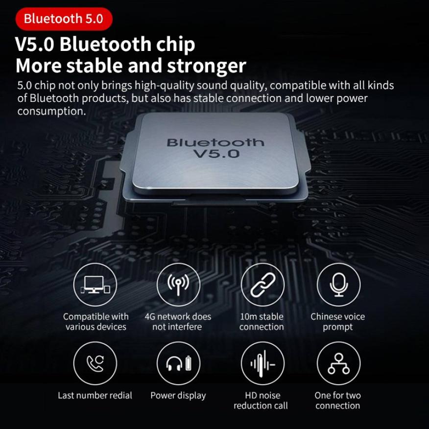 Tai Nghe Đơn Không Dây Kebidumei S209 Bluetooth 5.0 Kèm Micrô Hỗ Trợ Gọi Điện Lái Xe Rảnh Tay
